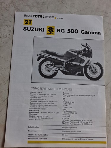 Suzuki rg500 gamma - gamma, 500