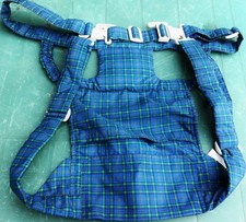 porte-bébé, Bébéconfort, de 0 à 9 mois, bleu et vert à carreaux 