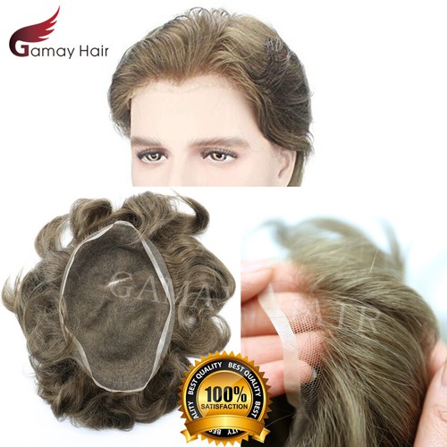Full french lace hommes toupet - full,