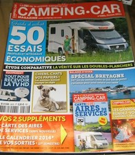 Camping Car N° 260 2014 50 essais profilés et économiques TV HDA Voyage animaux