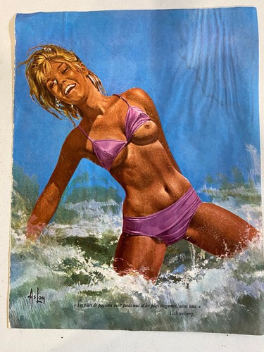 Ancienne affiche illustration - ancienne,