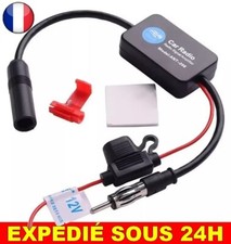 ✅ Amplificateur De Signal FM Universel Antenne Voiture Anti Interférence Radio