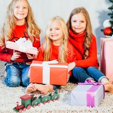 Noël Train En Bois Cadeau