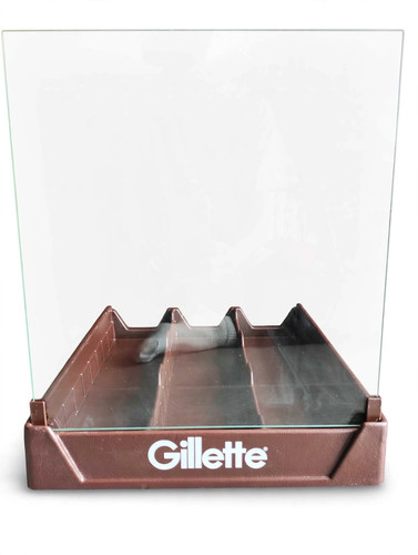 Présentoir vintage gillette - gillette,