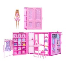 Mattel Set Poupée Armoires