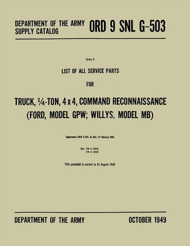 1941 1943 1944 1946 - , jeep
