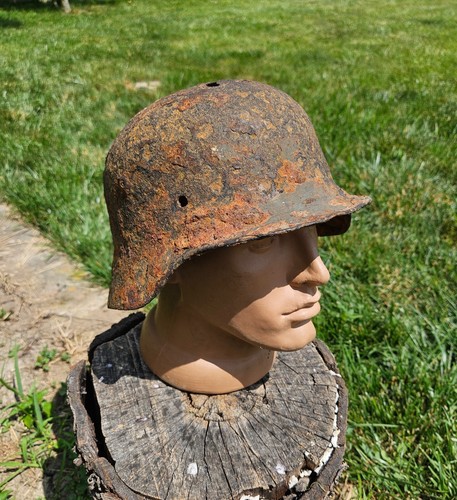 Original german helmet m35 - original, /