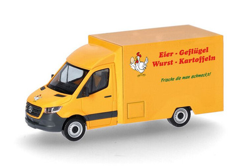Herpa fourgon mercedes - -,