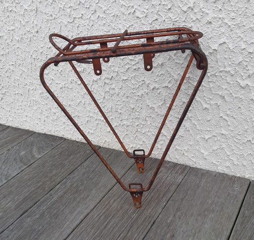 Ancien porte bagage motobecane - bagage,