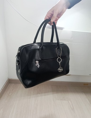 Sac main noir élégant - sac,