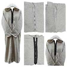 Super Chaud Blanc Cassé Gris Marocain Cachemire Laine Hiver Blend Thobe Djellaba