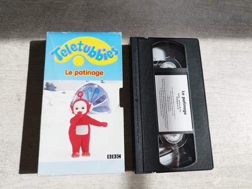 Vhs teletubbies patinage - vhs,