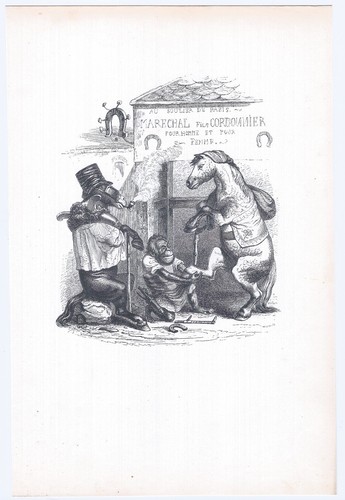 Animaux savants granville 1842 - granville,