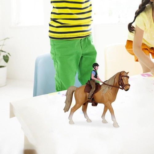 Cheval miniature plastique - miniature,