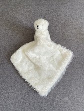 Doudou peluche ours - , blanc