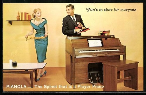 Pianola the spinet that - pianola,,