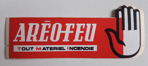 Ancien sticker autocollant - ancien,