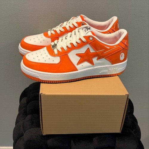 Men bapesta patent leather - men's,