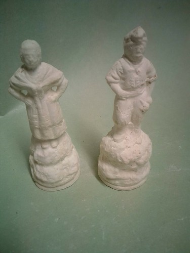Santons plâtre a peindre - santons,