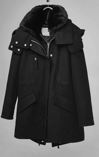 Zara noir studio laine - noir,