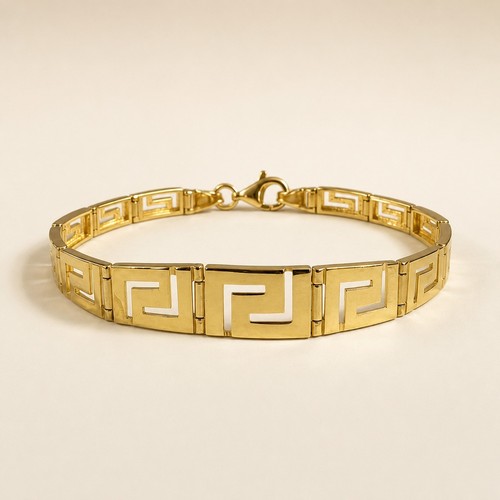Bracelet gradué clé grecque