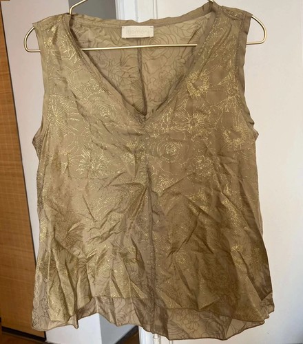 Momoni silk golden mustard - -,