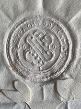 manuscrit vente lettre  18 Eme  ROUFFACH TAMPON ? 1693