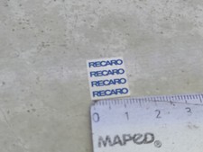 1/18 Décalcomanie Recaro seat
