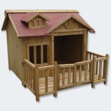 Niche à chien XL maison pour