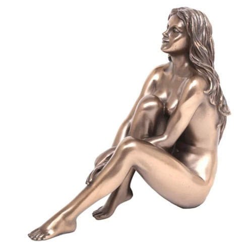 Statue érotique femme nue - , en