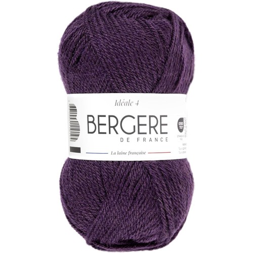 Pelote de laine - Prune - 50%