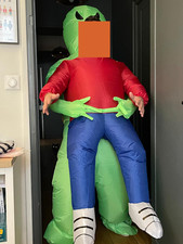 Déguisement Gonflable Alien Adulte, pour 150-190CM