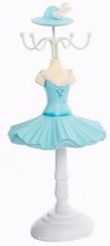 Buste porte bijoux mannequin robe bleue - présentoir collier bracelet bague