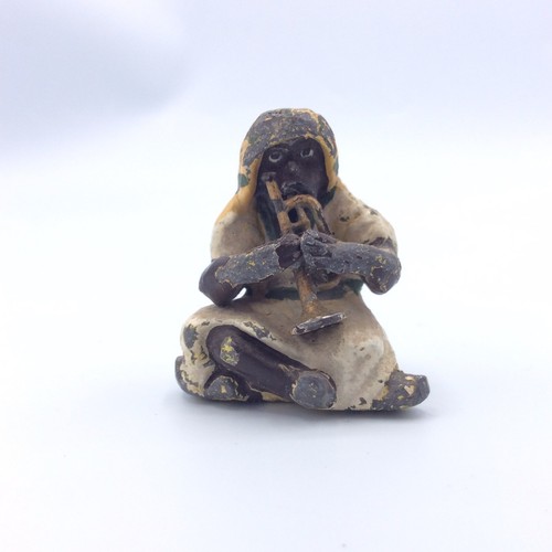 Figurine plomb peint de - peint,