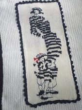 COUVERTURE  BEBE  Fait main 