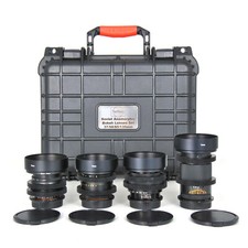 Ensemble d'objectifs soviétiques 37/58/85/135 mm Cine Mod pour monture Canon ...