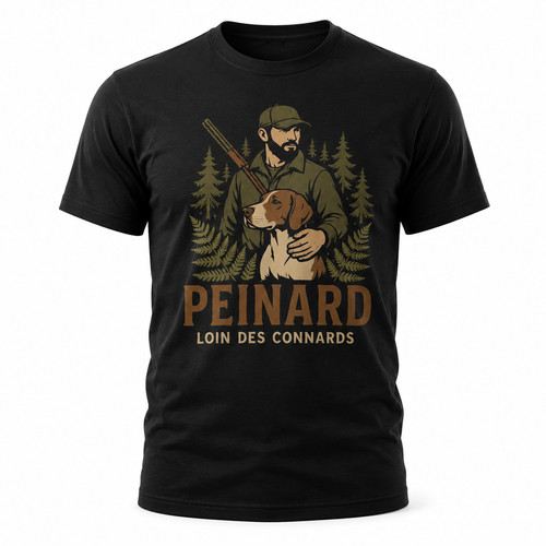Shirt chasse humour chasseur - t-shirt,