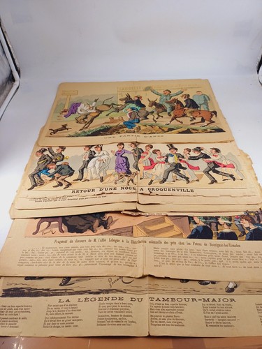 Lot gravures caricatures - gravures,