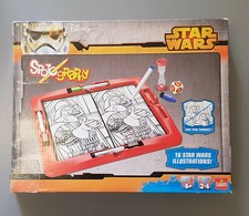 Star Wars Spotographie Jeu de dessin robot jouet ancien vintage  guerre étoiles