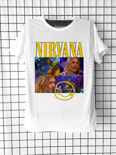 Tee shirt nirvana - kurt, cobain