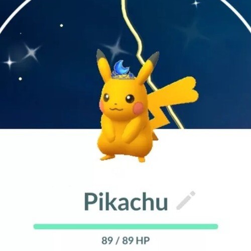 Shiny moon crown - shiny,