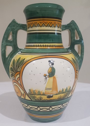 Henriot quimper grand vase - grand, en