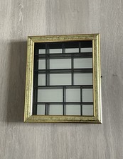 Petite Vitrine Murale en bois et verre pour Miniatures Collection 