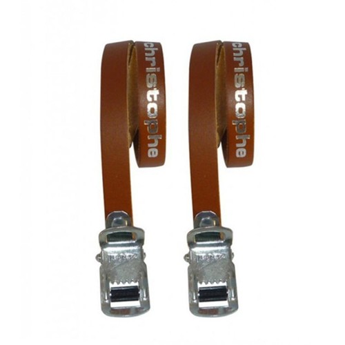 Sangles cuir marron - en,