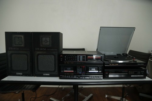 Chaîne stéréo hifi fisher - chaîne,