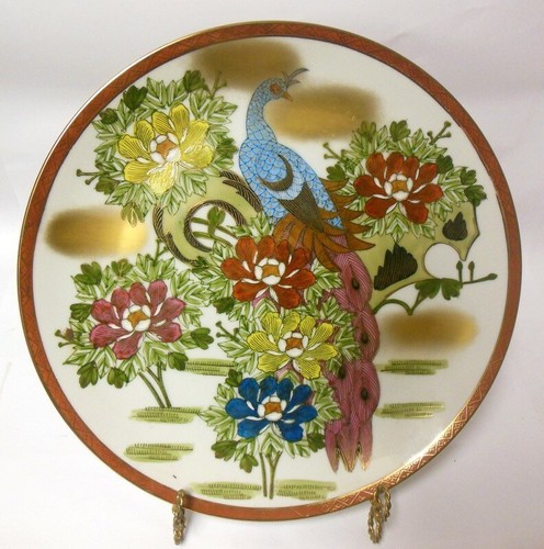 Vintage kutani japan charger - japan,