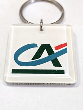 PORTE-CLES - CRÉDIT AGRICOLE du DOUBS Bourbon 1990s Banque Vintage