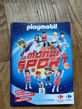 Album De Cartes Playmobil Le Monde Du Sport Complet Carrefour 2021