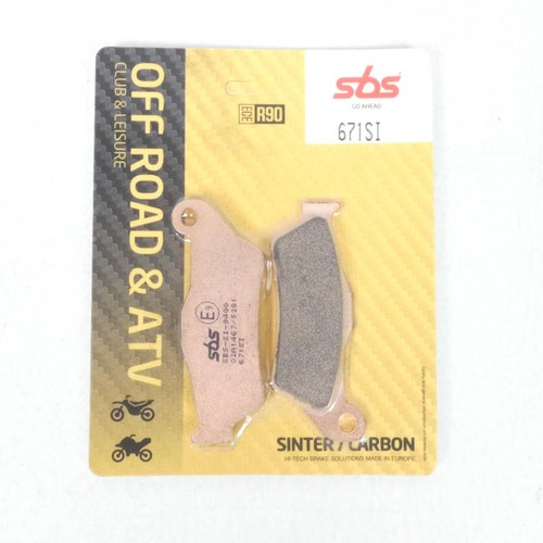 Plaquette frein sbs pour - de,