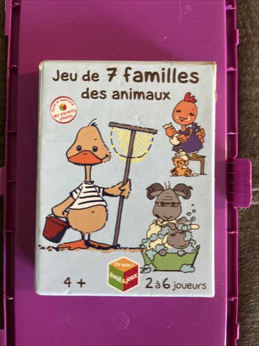 Jeu cartes familles des - jeu,